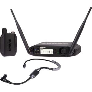 imageShure GLXD14SM35 Dual Band Pro Digital Wireless Microphone System  12Hour Battery Life 100 ft Range  SM35 Headset Mic Single Channel Receiver GLXD14SM35Z3Dual Band