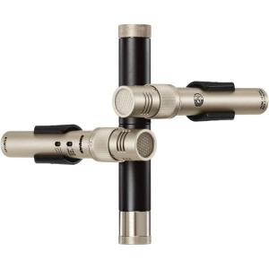 imageShure KSM141SL Stereo Pair with 2 KSM141 2 Foam Windscreens A27M Stereo Microphone Adapter and Carrying CasePair
