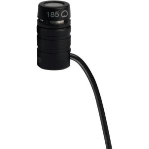 imageShure Microflex MX185 Cardioid Lavalier Microphone  Condenser Mic with TQG  TA4F Connector Wireless Bodypack TransmittersCardioid