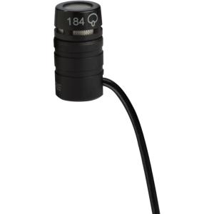 imageShure Microflex MX185 Cardioid Lavalier Microphone  Condenser Mic with TQG  TA4F Connector Wireless Bodypack TransmittersSupercardioid