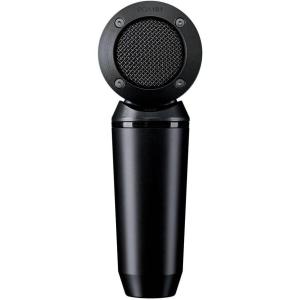 imageShure PGA181 Condenser Microphone  SideAddress Mic for Instrument and Vocals with Cardioid Pickup Pattern 3pin XLR Connector Stand Adapter and Zipper Pouch No Cable PGA181LC15 XLRXLR Cable