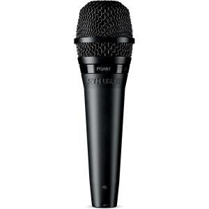 imageShure PGA57 Dynamic Microphone  Professional Quality Instrument Mic with Cardioid Pickup Pattern 3in XLR Connector 15 XLRtoXLR Cable Stand Adapter and Zipper Pouch PGA57XLRNo Cable
