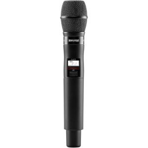 imageShure QLXD2KSM9 Handheld Transmitter with KSM9 Black Vocal Mic Capsule  for use with QLXD Digital Wireless Microphone Systems Receiver Sold Separately  G50 Band QLXD2KSM9G50G50 Band 470534 MHz