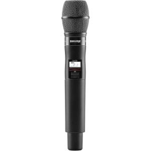 imageShure QLXD2KSM9HS Handheld Transmitter with KSM9HS Black Vocal Mic Capsule  for use with QLXD Digital Wireless Microphone Systems Receiver Sold Separately  G50 Band QLXD2KSM9HSG50V50 Band 174216 MHz
