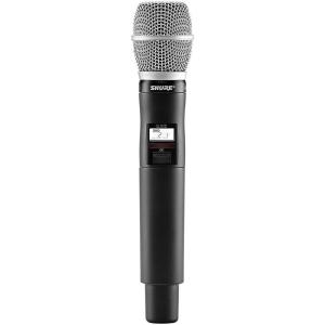 imageShure QLXD2SM86 Handheld Transmitter with SM86 Vocal Mic Capsule  for use with QLXD Digital Wireless Microphone Systems Receiver Sold Separately  G50 Band QLXD2SM86G50V50 Band 174216 MHz