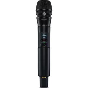 imageShure SLXD2K8B Handheld Transmitter with KSM8 Black Vocal Mic Capsule  for use with SLXD Digital Wireless Microphone Systems Receiver Sold Separately  G58 Band SLXD2K8BG58J52 Band 558602614616 MHz