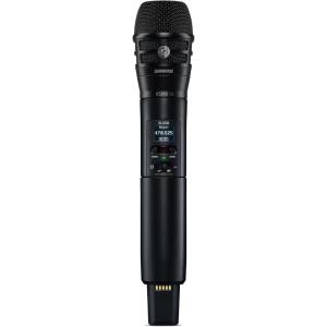 imageShure SLXD2K8B Handheld Transmitter with KSM8 Black Vocal Mic Capsule  for use with SLXD Digital Wireless Microphone Systems Receiver Sold Separately  G58 Band SLXD2K8BG58H55 Band 514558 MHz