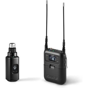 imageShure SLXD35 Portable Digital Wireless PlugOn System with SLXD3 PlugOn Transmitter and SLXD5 SingleChannel Portable Receiver  G58 Band SLXD35G58H55 Band 514558 MHz