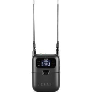 imageShure SLXD5 Portable Digital Wireless Receiver  24bit Audio Clarity LongRange UHF MultiMic Modefor Camera Use IR Sync Includes AA Batteries ampamp Carrying Pouch  G58 Band SLXD5G58J52 Band 558616 MHz