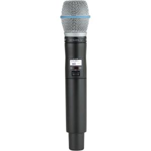 imageShure ULXD2B87A Handheld Transmitter with BETA 87A Vocal Mic Capsule  for use with ULXD Digital Wireless Microphone Systems Receiver Sold Separately  G50 Band ULXD2B87AG50Supercardioid