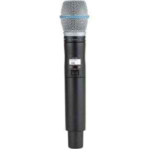 imageShure ULXD2B87A Handheld Transmitter with BETA 87A Vocal Mic Capsule  for use with ULXD Digital Wireless Microphone Systems Receiver Sold Separately  G50 Band ULXD2B87AG50Cardioid