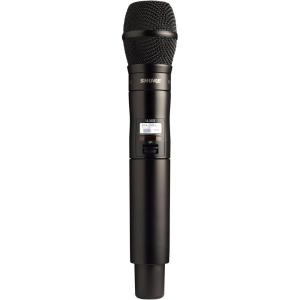 imageShure ULXD2KSM9 Handheld Transmitter with KSM8 Brushed Nickel Vocal Mic Capsule  for use with ULXD Digital Wireless Microphone Systems Receiver Sold Separately  G50 Band ULXD2KSM9G50Supercardioid