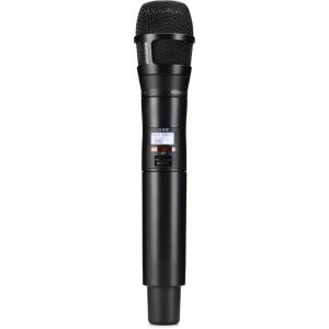 imageShure ULXD2N8CB Handheld Transmitter with Nexadyne 8C Black Cardioid Vocal Mic Capsule  for use with ULXD Digital Wireless Microphone Systems Receiver Sold Separately  G50 Band ULXD2N8CBG50black