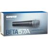 imageShure BETA 57A Instrument Microphone  Supercardioid Dynamic Mic for Vocal and Instrumental Applications with High Output Neodymium Element Durable Steel Mesh Grille and Shock Mount