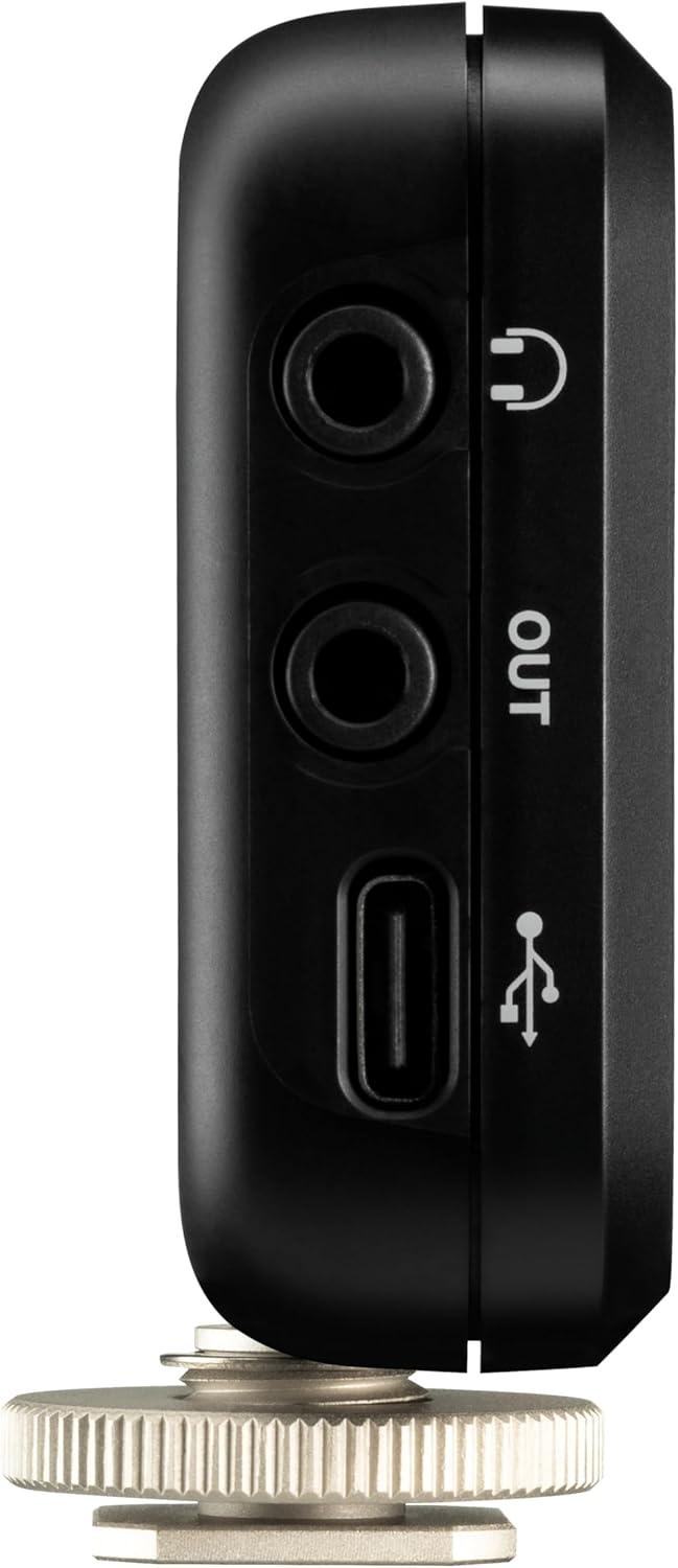 imageShure MoveMic One  Pro Direct to Phone Wireless Lavalier Microphone for iPhone ampamp Android Bluetooth Mini Mic 24 Hours Charge Quick Set Up IPX4 Compact ampamp Portable Clip Lav MVONEZ7Receiver Only