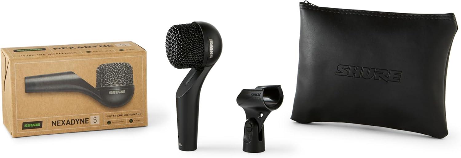 imageShure Nexadyne 2 Kick Drum Microphone with Revonic Technology  Supercardioid Dynamic Mic for Pro Performance Enhanced Frequency Range ampamp Noise Reduction DualEngine Transducers NXN2Guitar Amp