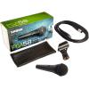 imageShure PGA58 Dynamic Microphone  Handheld Mic for Vocals with Cardioid Pickup Pattern Discrete OnOff Switch 3pin XLR Connector 15 XLRtoQTR Cable Stand Adapter and Zipper Pouch PGA58QTR15 XLRXLR Cable