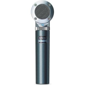 imageShure BETA 181BI UltraCompact SmallDiaphragm SideAddress Versatile Condenser Microphone for Instruments with Interchangeable Polar Pattern Capsule Options 3pin XLR Connector  BidirectionalOmni