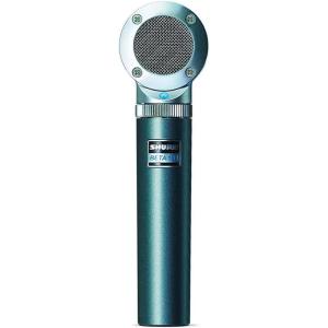 imageShure BETA 181BI UltraCompact SmallDiaphragm SideAddress Versatile Condenser Microphone for Instruments with Interchangeable Polar Pattern Capsule Options 3pin XLR Connector  BidirectionalSuperCardiod