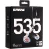 imageShure SE535LTD Professional Wired Sound Isolating Earbuds High Definition Sound  Natural Bass Three Drivers Secure inEar Fit Detachable Cable Durable Quality  RedClear