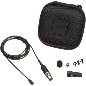 imageShure MX150BCXLR Cardioid 5mm Subminiature Lavalier Microphone with XLR Preamp BlackXLR