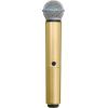 imageShure WA713WHT Colored Handle Only for BLX2SM58 and BLX2BETA58A Wireless Transmitters WhiteGold