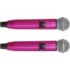 imageShure WA713WHT Colored Handle Only for BLX2SM58 and BLX2BETA58A Wireless Transmitters WhitePink