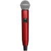 imageShure WA713WHT Colored Handle Only for BLX2SM58 and BLX2BETA58A Wireless Transmitters WhiteRed