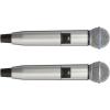 imageShure WA713WHT Colored Handle Only for BLX2SM58 and BLX2BETA58A Wireless Transmitters WhiteSilver