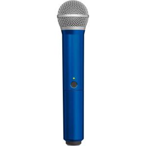 imageShure WA713WHT Colored Handle Only for BLX2SM58 and BLX2BETA58A Wireless Transmitters WhiteBlue