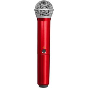 imageShure WA713WHT Colored Handle Only for BLX2SM58 and BLX2BETA58A Wireless Transmitters WhiteRed